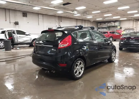 2011 Ford Fiesta Ses from USA, damaged, VIN 3FADP4FJ6BM200293